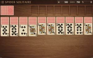 spider solitaire classique